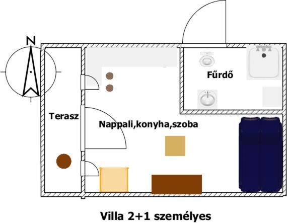 Smeraldo Villa Siófok Habitación foto